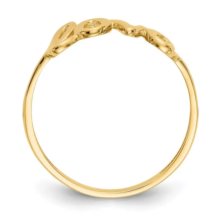 Goldia Rings 14K Yellow Gold Polished Love Ring