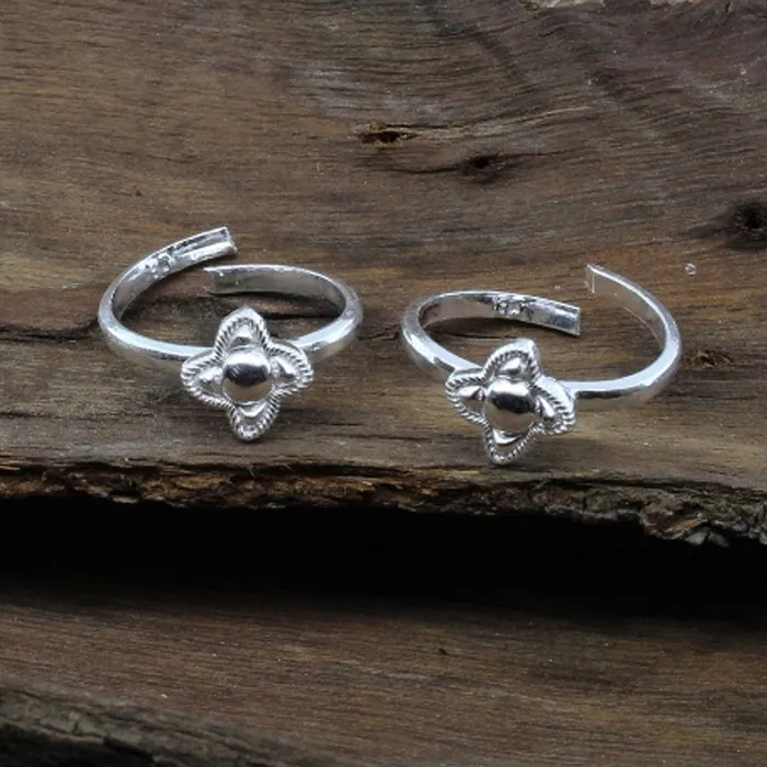 Karizma Jewels Rings Real Sterling Silver Toe Rings Indian Handmade bichia Pair foot ring