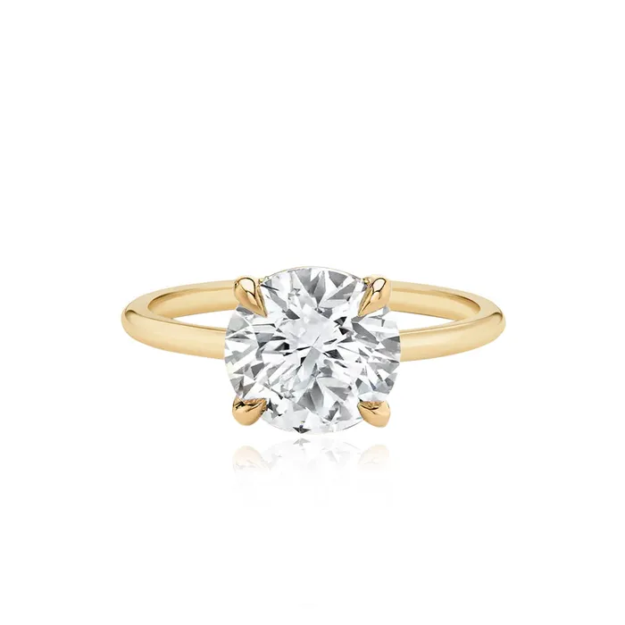 Rings Alev Jewelry Diamond Gold Band Engagement Ring