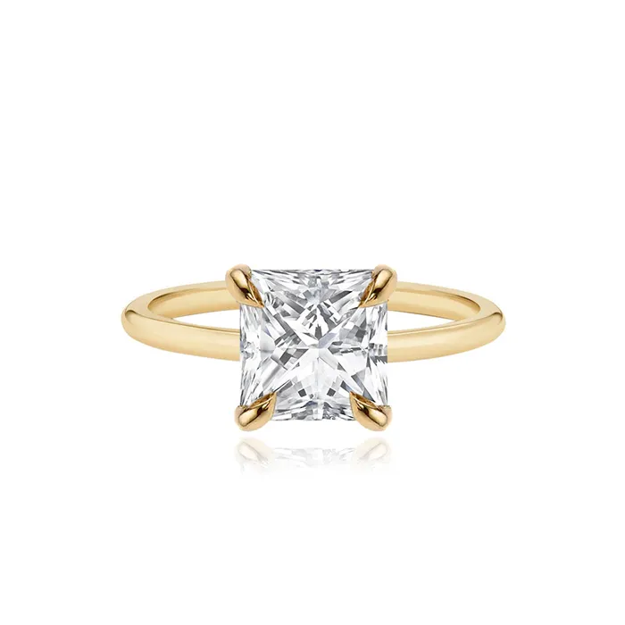 Rings Alev Jewelry Diamond Gold Band Engagement Ring