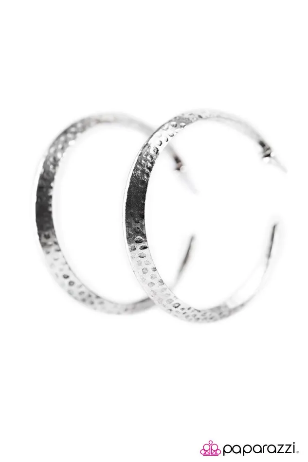 Jungle To Jungle Silver Earrings Jewelry by Bretta Paparazzi Accessories Earrings