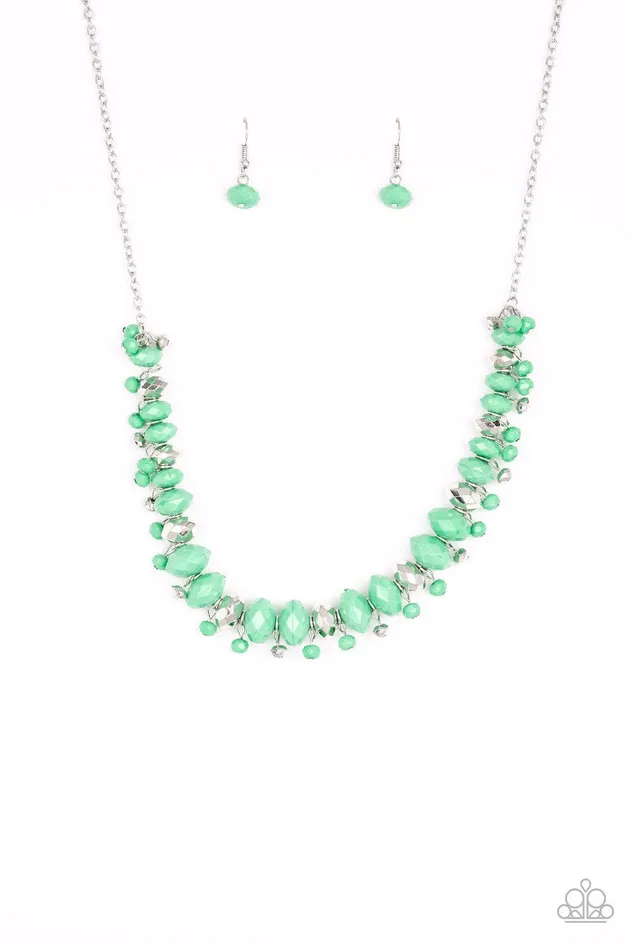 Necklaces Paparazzi Accessories BRAGs To Riches Green Necklace Jewelry by Bretta