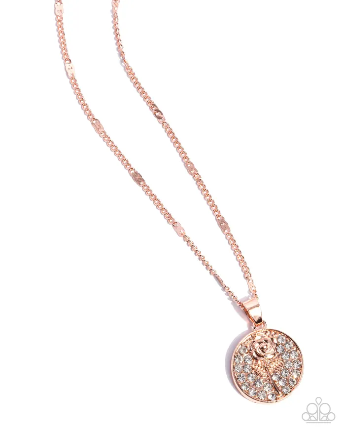 Paparazzi Accessories Necklaces CUTIE and the Beast Copper Necklace Jewelry by Bretta