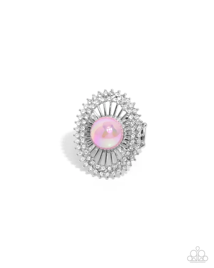Paparazzi Accessories Rings Ornamental Outline Pink Ring Jewelry by Bretta