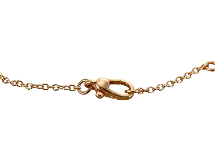Pomellato Necklaces Pomellato Capri Rose Gold Onyx Black Diamond Pendant Necklace