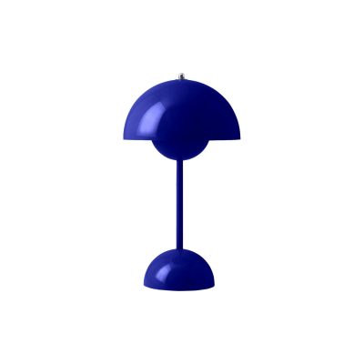 Bordlamper | Flowerpot Vp9 Portable Table Lamp, Cobalt Blue Bordlamper Bordlamper