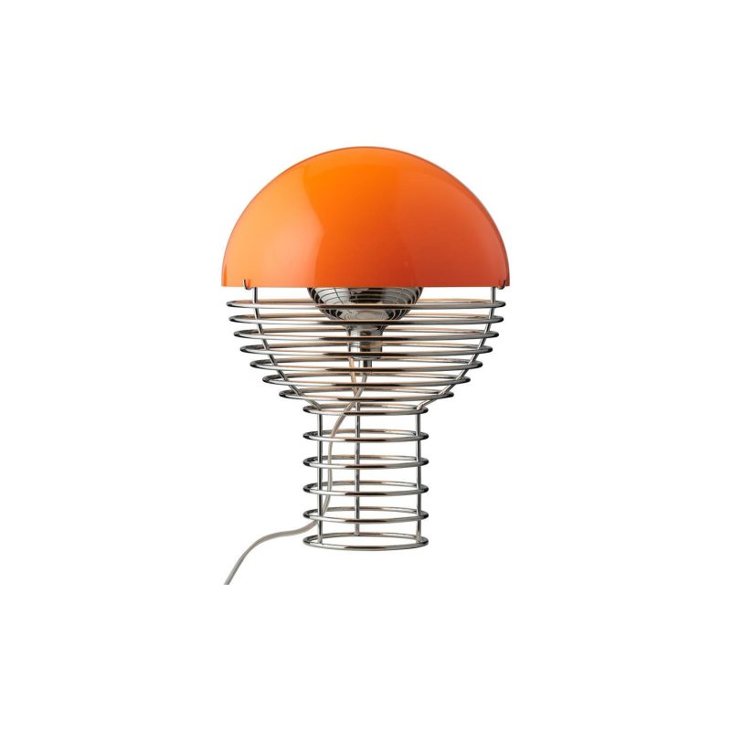 Bordlamper | Wire Bordlampe, Orange Bordlamper Bordlamper